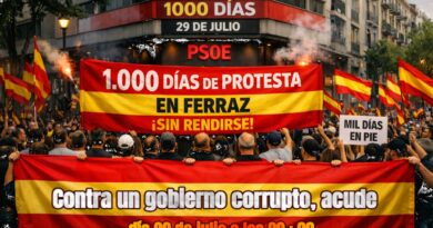 29 Julio 1.000 días en Ferraz